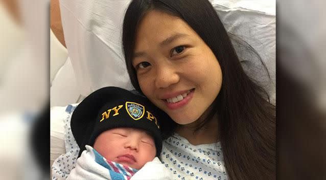 Pei Xia Chen and baby Angelina. Photo: NYPD