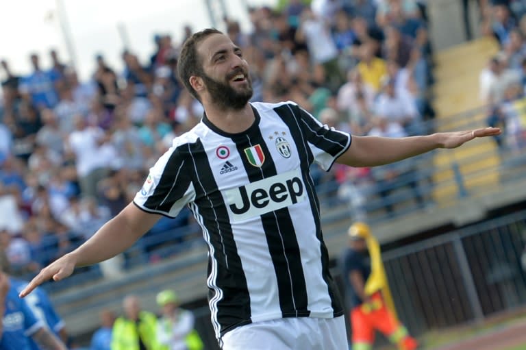 How Juventus' Gonzalo Higuain, who used to be a Napoli favorite, will react if, and when he scores against his former club remains to be seen