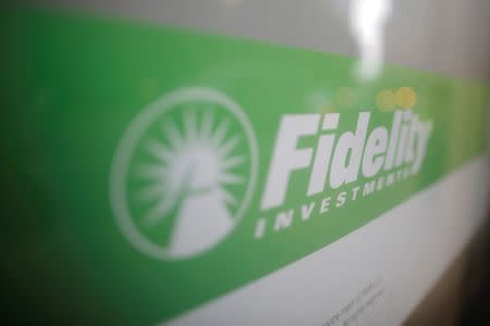 A sign marks a Fidelity Investments office in Boston, Massachusetts, U.S. September 21, 2016. REUTERS/Brian Snyder/File Photo