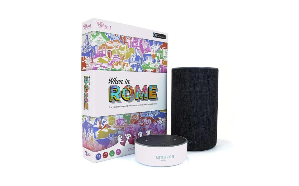 When in Rome Alexa-powered Travel Trivia Game