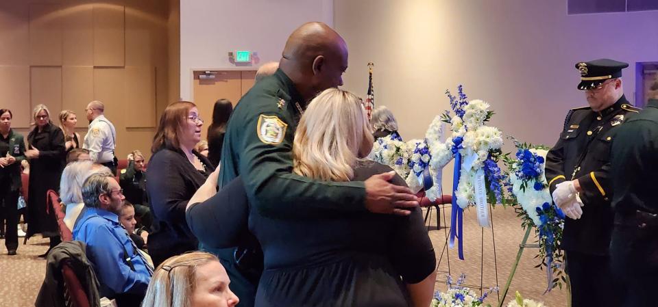 Clay County deputy Sgt. Eric Danella was laid to rest on Tuesday, Dec. 27.