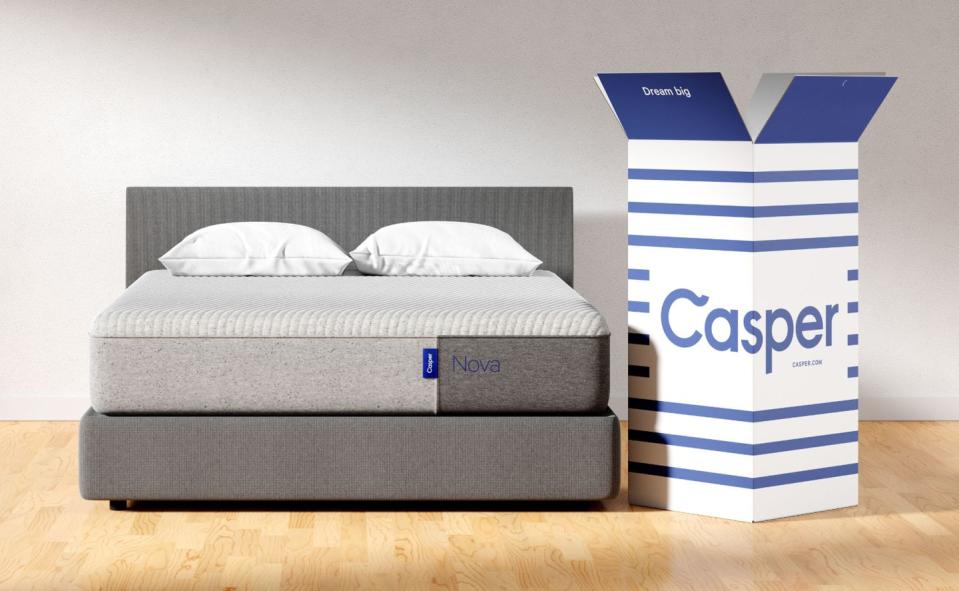 casper mattress with box