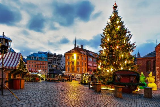 Riga claims to have had the first ever Christmas tree (Getty/iStock)