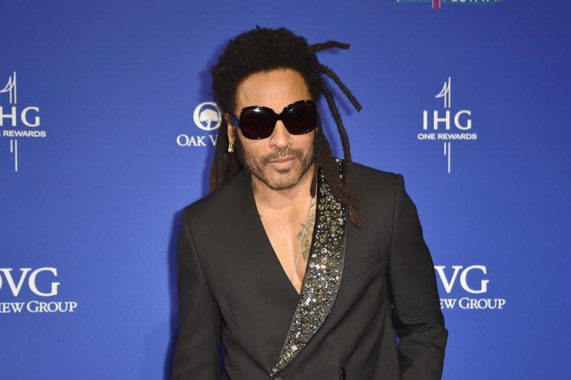 Lenny Kravitz attends the 2024 Palm Springs International Film Festival at Palm Springs Convention Center on January 04, 2024 in Palm Springs, California.