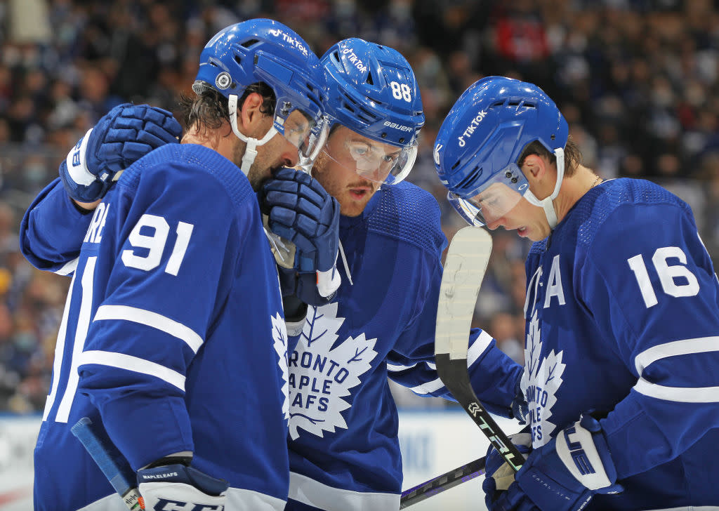 With a value of $2 billion, the Maple Leafs come in slightly ahead of the New York Rangers on Sportico's most valuable NHL franchises list. (Getty)