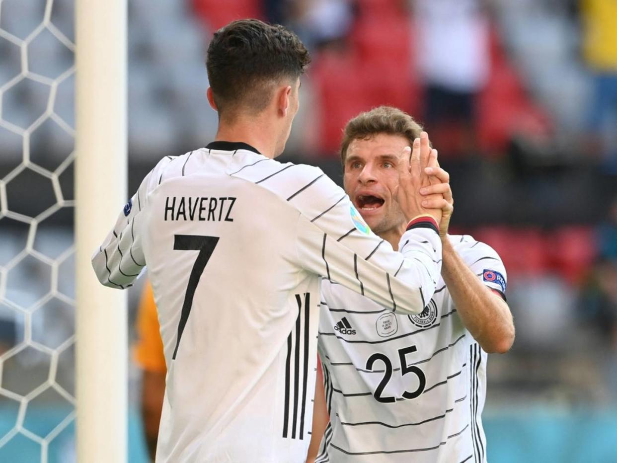 "Gold wert": Havertz und Gosens von Müller beeindruckt