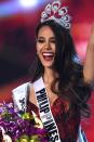 <p>Miss Univers 2018 est diplômée en théorie de la musique. Elle se passionne pour le jazz. Elle a un autre talent : elle pratique les arts martiaux. Crédit photo : AFP </p>