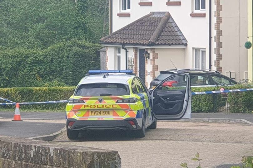 Devon and Cornwall Police are still at the scene this evening (May 14)