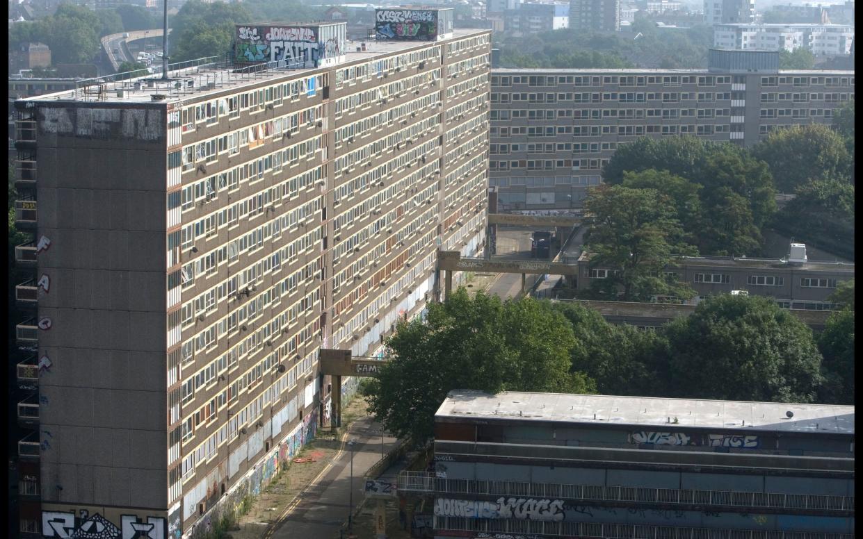 Heygate estate, the Elephant and Castle development in South London