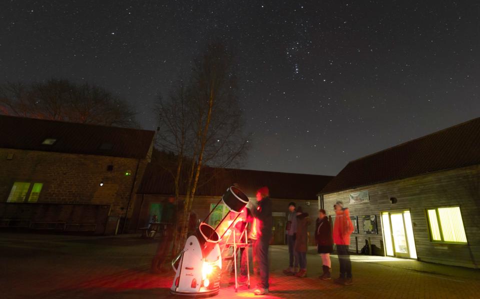 stargazing yorkshire dark sky reserve winter holidays uk