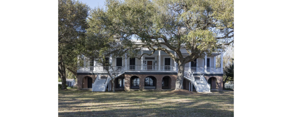 The original Dixie “White House” in Pass Christian was demolished soon after it suffered damage during Hurricane Camille in 1969. A near replica was constructed in its place in 2008.