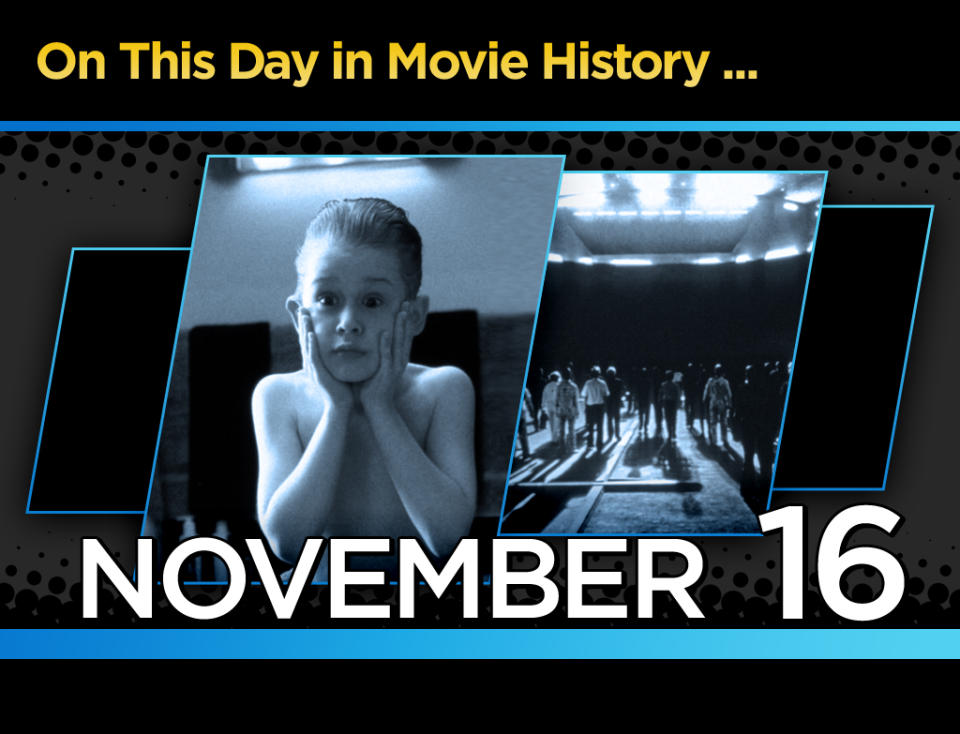On this day in movie history November 16 Title Card