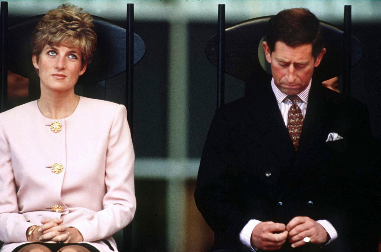 Princess Diana and Prince Charles in Toronto, Canada in 1991.