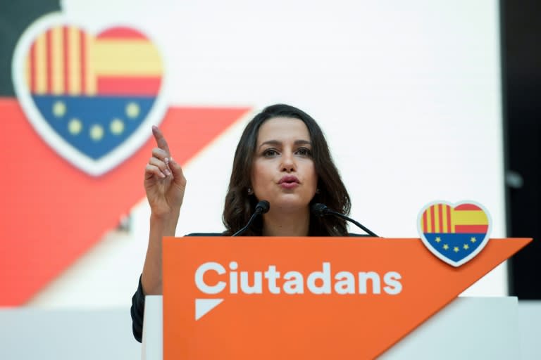 La presidenta de Ciudadanos, Inés Arrimadas, en una foto de archivo.