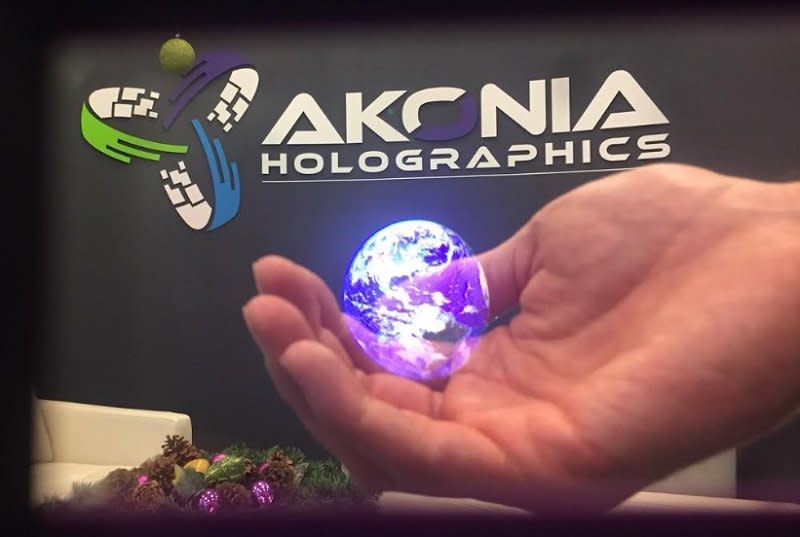 A view of Akonia's holographic capabilities.