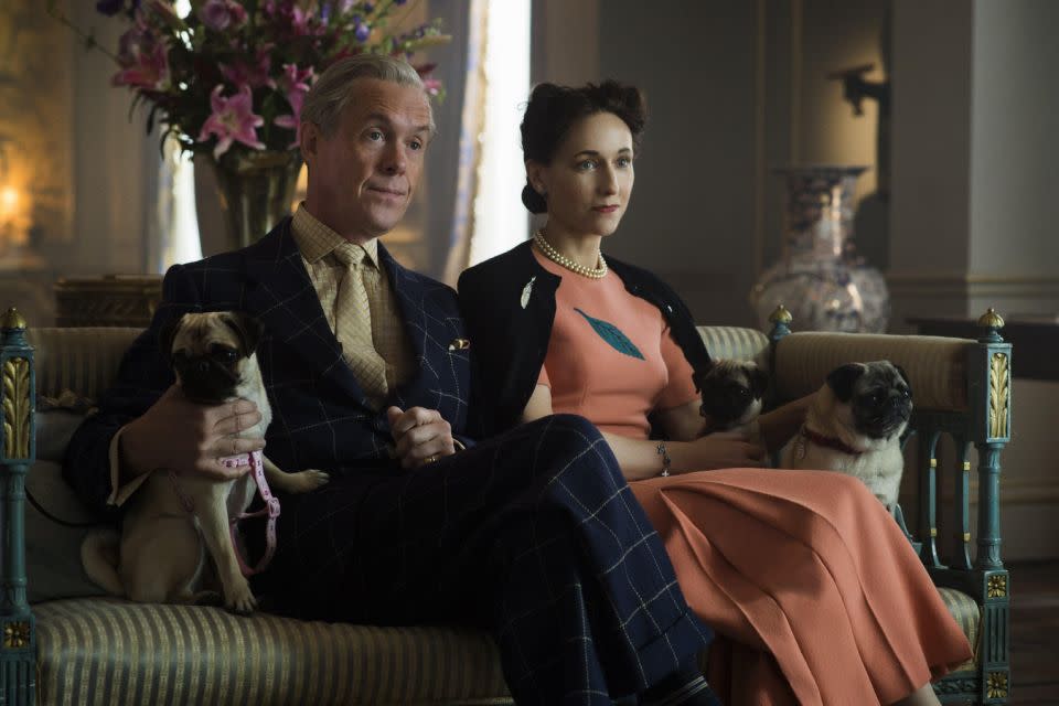 The couple are depicted as madly in love on Netflix show, The Crown. Photo: Netflix