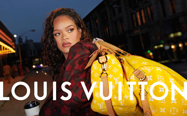 Rihanna (and her Baby Bump) Stars In Pharrell Williams' Debut Louis Vuitton  Mens Campaign