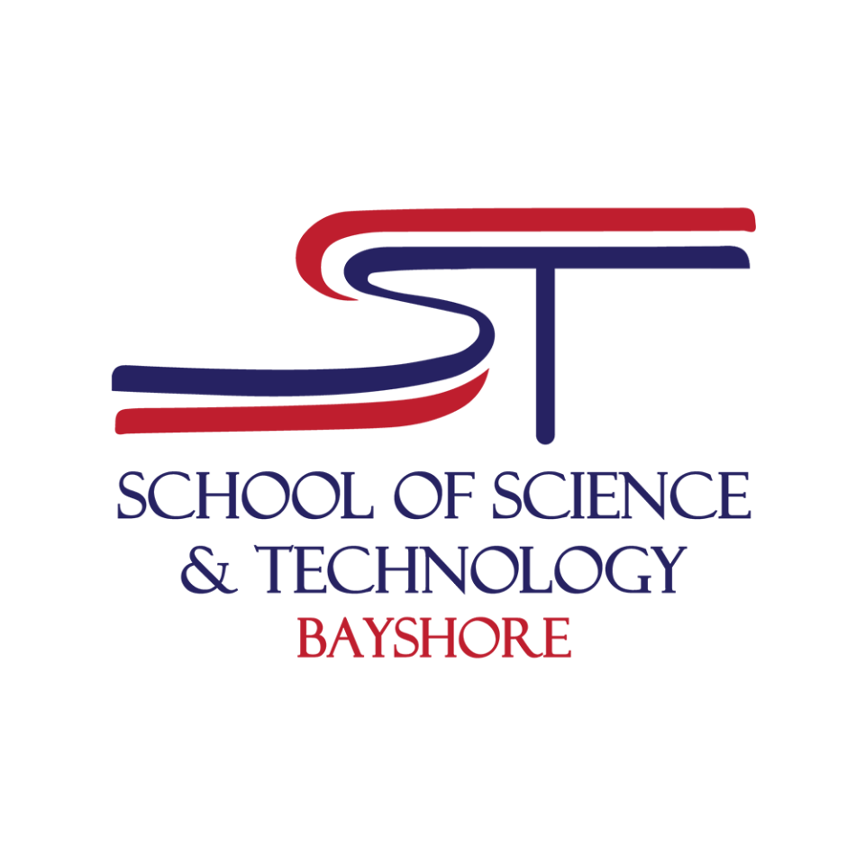 The logo for School of Science and Technology Bayshore Campus. It was established in 2020.
