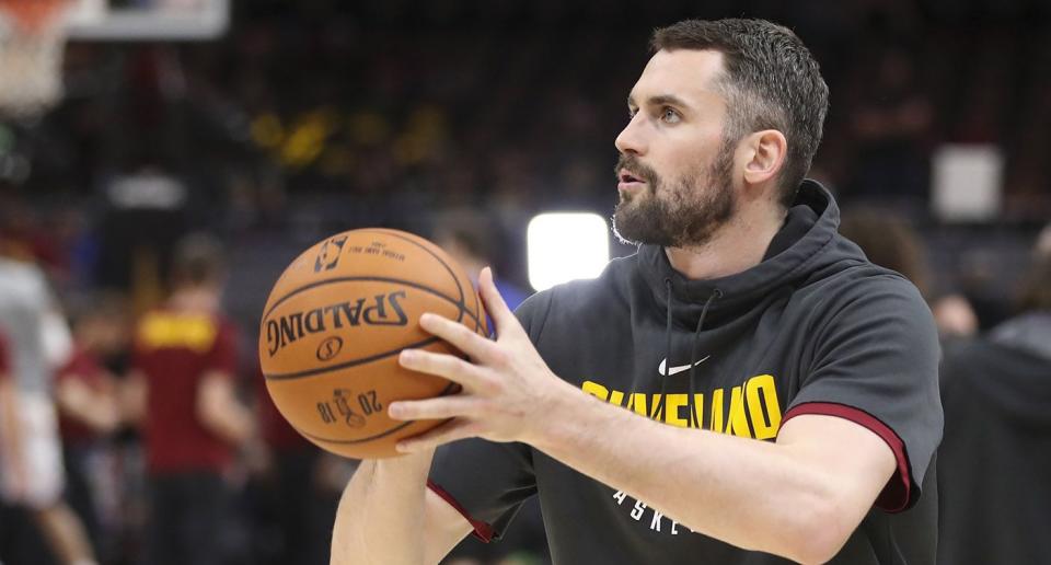 With LeBron gone, the Kevin Love era begins in Cleveland. (AP)