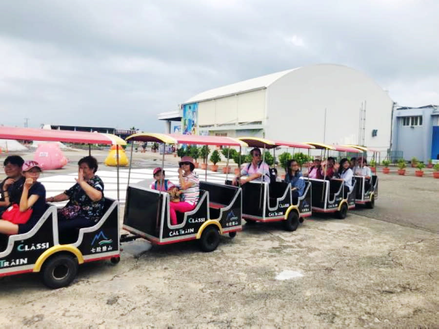 到七股鹽山園區導覽(圖片來源：台南旅遊網)