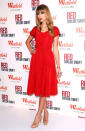 <b>Taylor Swift</b><br><br>The country singer wore her favourite colour – which also happens to be the name of her new album - as she switched on the Christmas lights at Westfield Shopping Centre in London this week. It’s not the first time she’s been spotted in red, as she wore a similar style dress to promote her album last month.<br><br><b>[Related: <a href="http://uk.lifestyle.yahoo.com/photos/this-week-s-10-best-dressed-celebrities-5-11-oct-slideshow/taylor-swift-photo-1350054517.html" data-ylk="slk:Taylor Swift - This week’s 10 best dressed celebrities 5-11 Oct;elm:context_link;itc:0;sec:content-canvas;outcm:mb_qualified_link;_E:mb_qualified_link;ct:story;" class="link  yahoo-link">Taylor Swift - This week’s 10 best dressed celebrities 5-11 Oct</a>] </b>