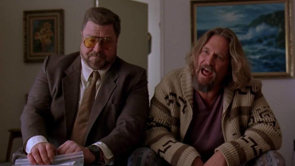 John Goodman and Jeff Bridges in 1998 cult classic 'The Big Lebowski' (credit: Universal)