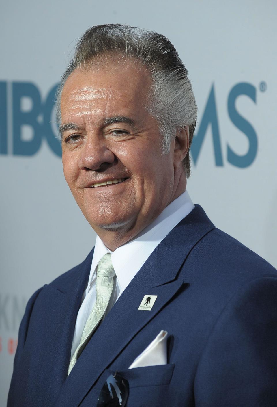 Actor Tony Sirico attends the HBO Films' "You Don't Know Jack" premiere at Ziegfeld Theatre on April 14, 2010, in New York City.