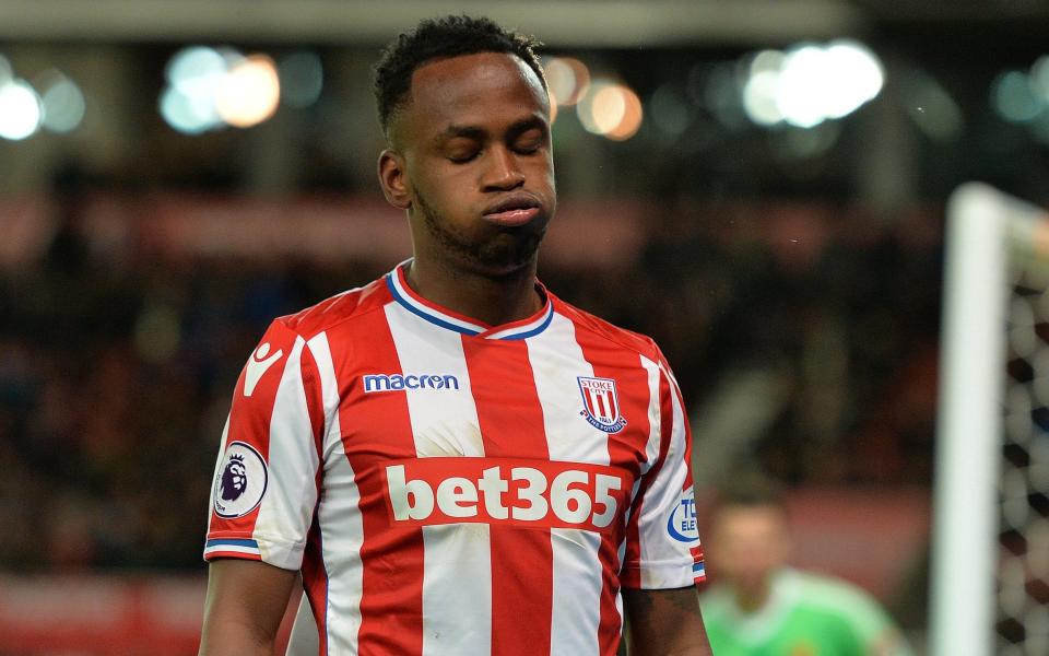 Saido Berahino has gone from being subject to £23m bids from Spurs to a goal drought which now stretches to two years - REUTERS
