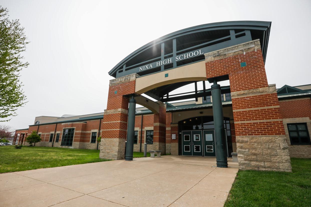 Nixa High School has removed soap dispensers from three of the 14 bathrooms in the school after vandalism incidents.