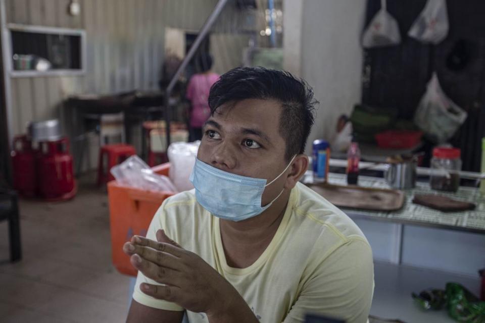 Muhammad Darwis speaks to Malay Mail during an interview at Kampung Baru, Kuala Lumpur October 27, 2020. — Picture by Firdaus Latif