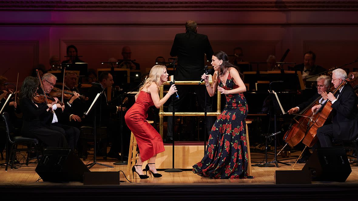 sutton foster kelli ohara carnegie hall