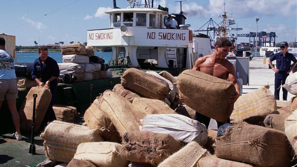 Incautación de 20 toneladas de marihuana.