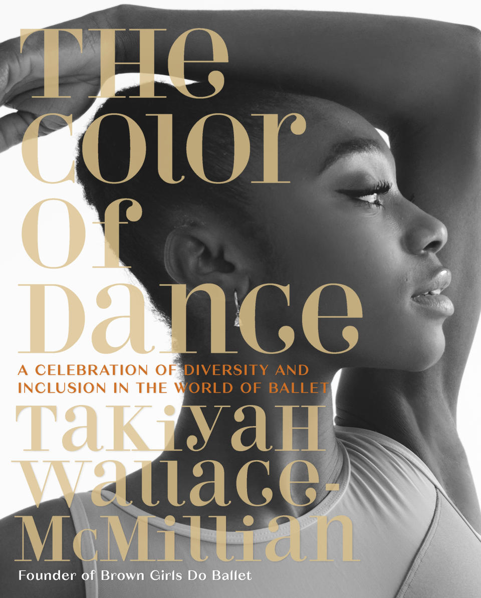This cover image released by Black Dog & Leventhal shows “The Color of Dance,” by TaKiyah Wallace-McMillian. Nonfiction books are plentiful as holiday gift choices. (Black Dog & Leventhal via AP)