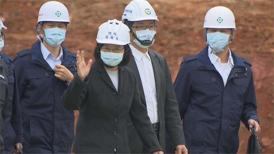 蔡英文見證桃園浪漫台三線建設 藻礁議題發酵 張惇涵：多點思辨少點攻擊