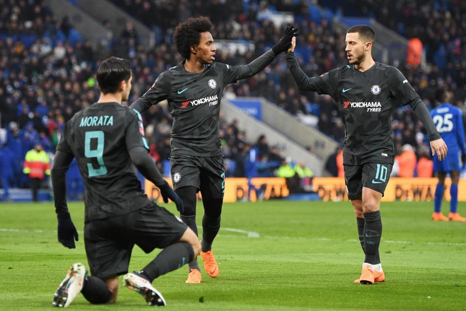 Antonio Conte explains Willian and Tiemoue Bakayoko substitutions in FA Cup win over Leicester