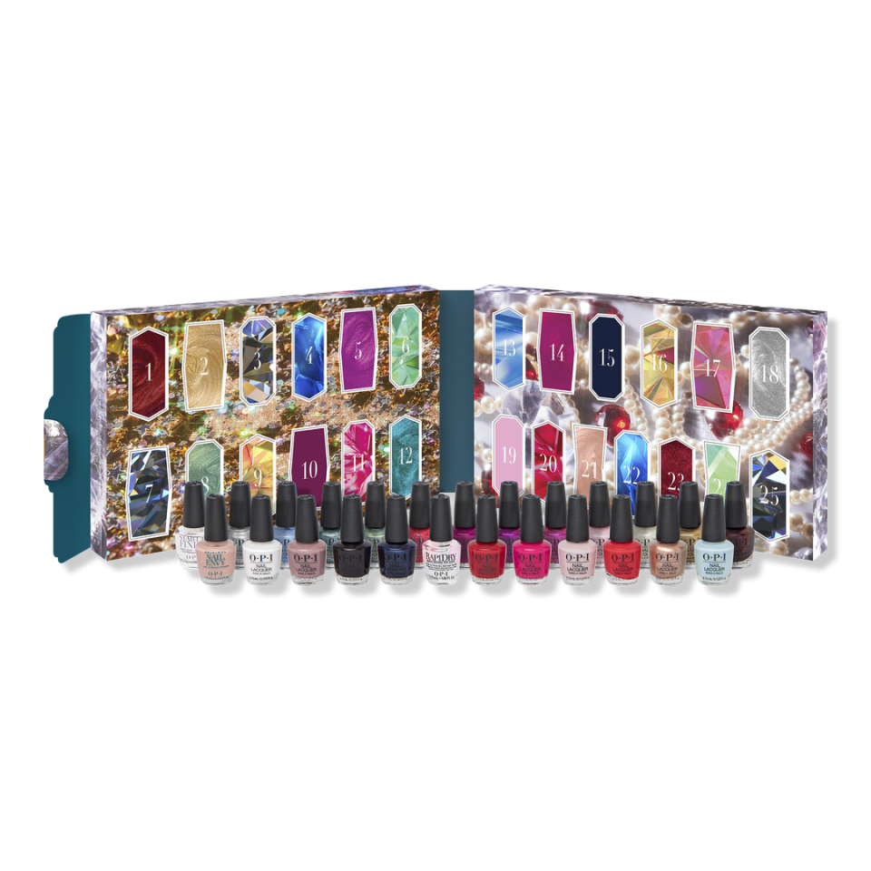 <p><a href="https://go.redirectingat.com?id=74968X1596630&url=https%3A%2F%2Fwww.ulta.com%2Fp%2Fholiday-22-nail-lacquer-mini-25-piece-advent-calendar-pimprod2035647&sref=https%3A%2F%2Fwww.goodhousekeeping.com%2Fholidays%2Fchristmas-ideas%2Fg24845144%2Fbeauty-advent-calendars%2F" rel="nofollow noopener" target="_blank" data-ylk="slk:Shop Now;elm:context_link;itc:0;sec:content-canvas" class="link ">Shop Now</a></p><p>Nail Lacquer 25-Piece Mini Advent Calendar</p><p>ulta.com</p><p>$79.95</p><span class="copyright">OPI</span>