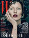 <p>Moss has had the opportunity to work with some of the greatest photographers in the world and Klein is no exception. His work has produced some of the most arresting images of her to date, including this cover from <i>W</i>’s March 2012 issue. </p>