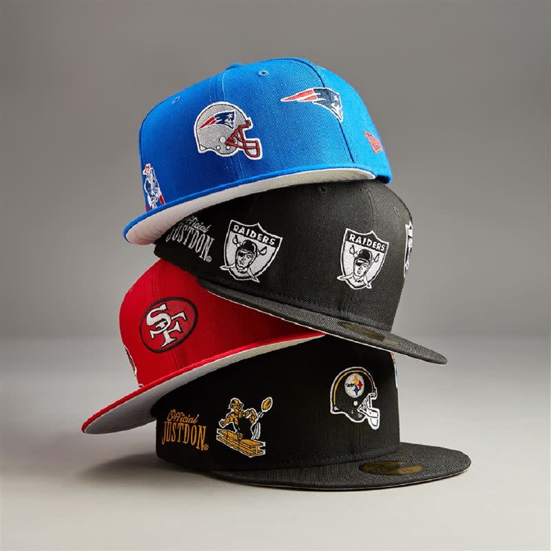 New Era攜手設計鬼才Don C打造一系列NFL美足聯盟59FIFTY帽款（圖／品牌提供）