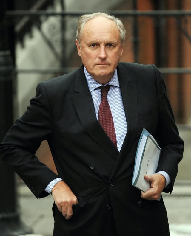 Former Daily Mail editor Paul Dacre