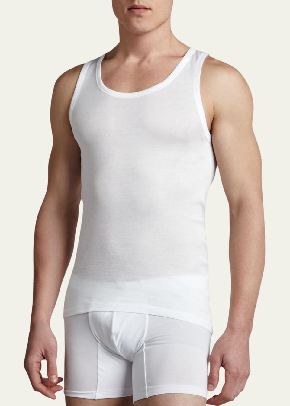 <p><a href="https://go.redirectingat.com?id=74968X1596630&url=https%3A%2F%2Fwww.bergdorfgoodman.com%2Fp%2Fhanro-cotton-pure-tank-top-white-prod119480049&sref=https%3A%2F%2Fwww.esquire.com%2Fstyle%2Fmens-fashion%2Fg20956113%2Fbest-undershirts-for-men%2F" rel="nofollow noopener" target="_blank" data-ylk="slk:Shop Now;elm:context_link;itc:0;sec:content-canvas" class="link ">Shop Now</a></p><p>Cotton Pure Tank Top</p><p>bergdorfgoodman.com</p><p>$75.00</p>