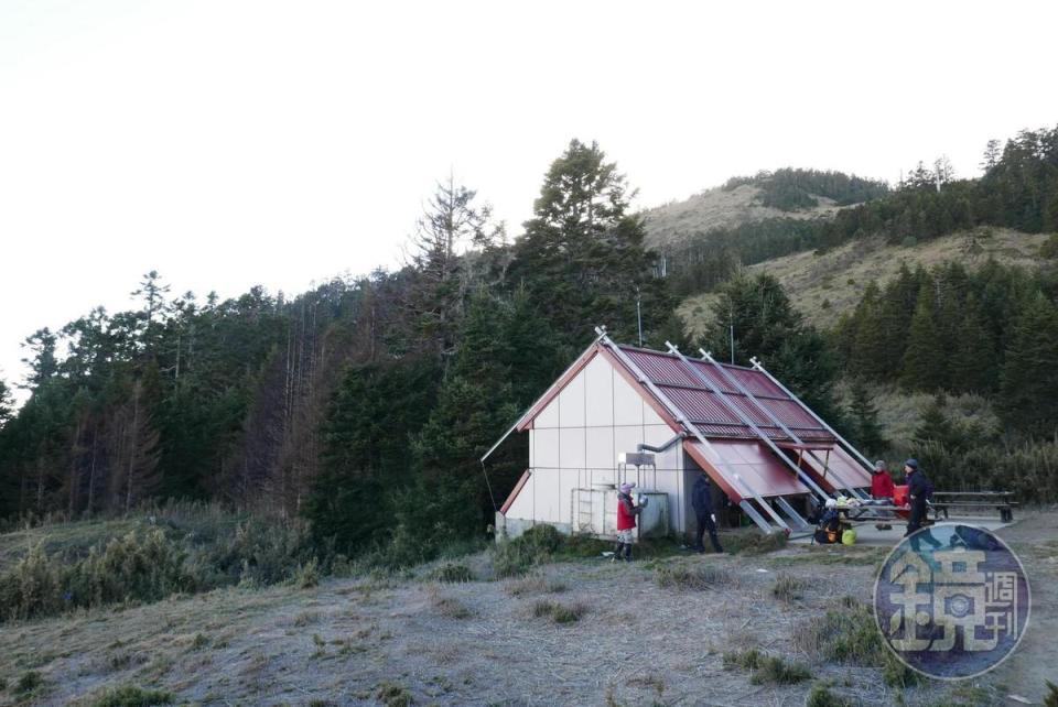 新達山屋腹地寬廣，小巧可愛。