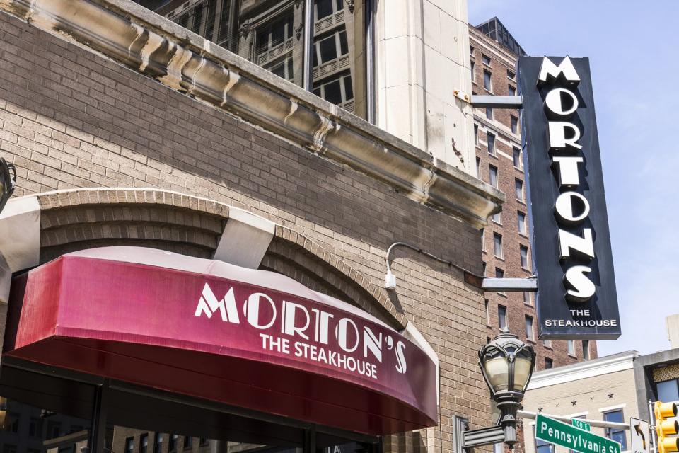 25) Open: Morton's The Steakhouse