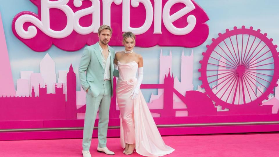 the european premiere of barbie in london