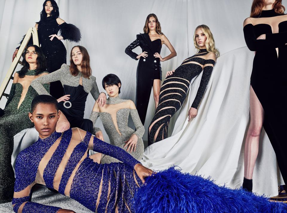 Rousteing spoke to Vogue exclusively about his new eveningwear collection, 44 François Premier.