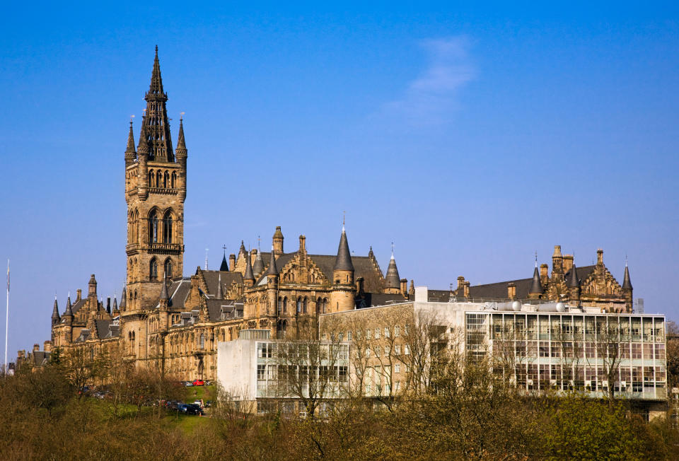 Glasgow University on Gilmorehill - Credit:  John McKenna / Alamy