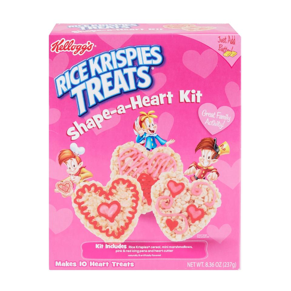 4) Kellogg's Rice Krispies Treats Shape-A-Heart Kit