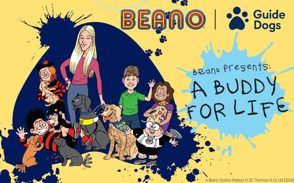 The Beano has collaborated with a charity to raise awareness of sight loss in young people (Supplied)