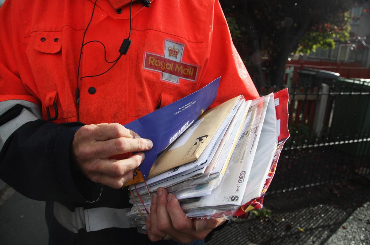 Check the Royal Mail website for further updates about possible strike action: Getty