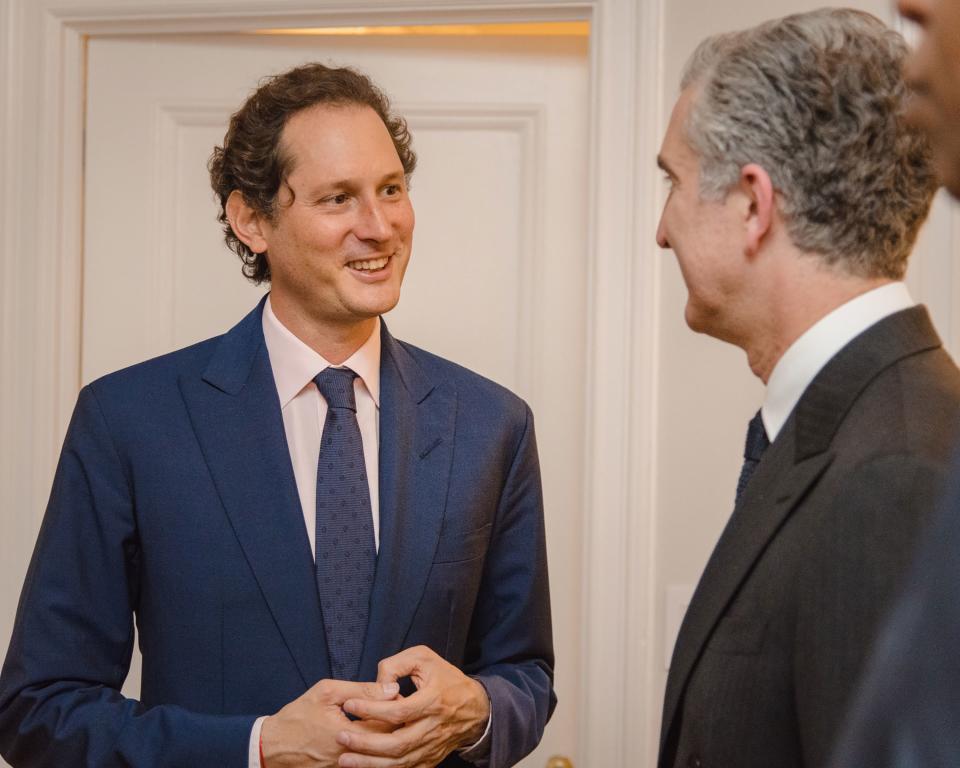 The Italian Consul General celebrated the friendship between the European country and the Met’s most recent exhibition.