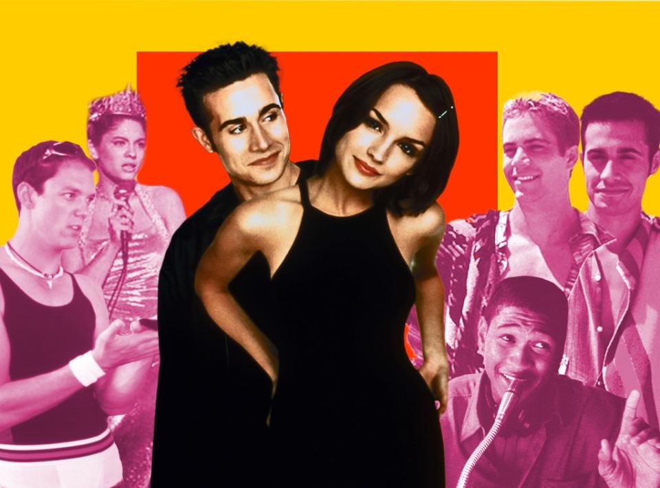 Rachael Leigh Cook, Freddie Prinze Jr, Shes All That, Matthew Lillard, Usher, Jodi Lyn OKeefe